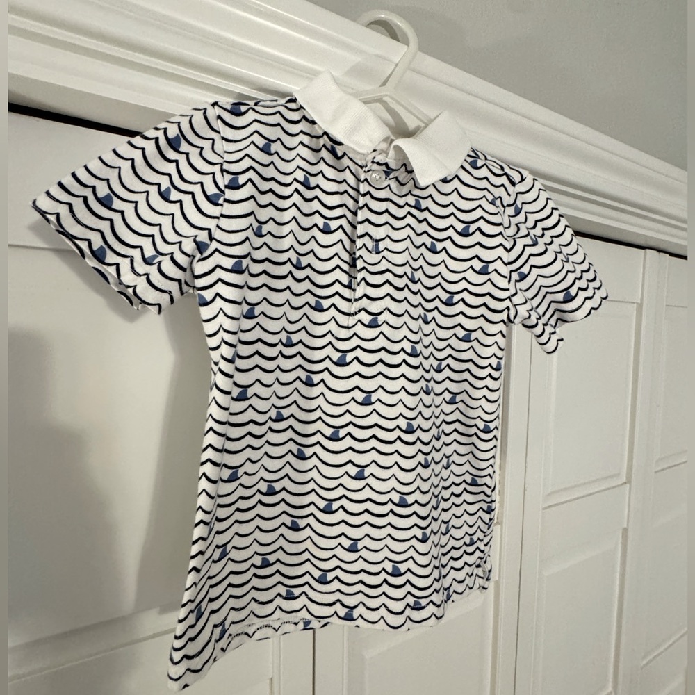 Janie and Jack - Boys Collared Shirt Sleeve Shirt- 3T.